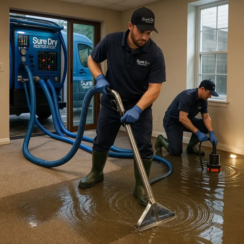 Water Extraction and Removal process in Palm Beach Gardens, FL